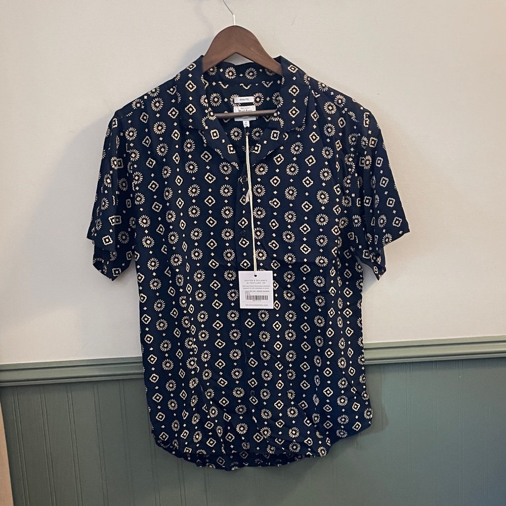 Bridge & Burn Collins Slim Shirt | Midnight Sundance